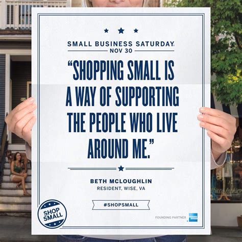 Small Business Saturday Shopping Small Is A Way Of Supporting The