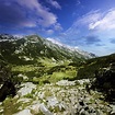 A Green Valley Through Pirin Mountains Pirin National Park Bulgaria ...