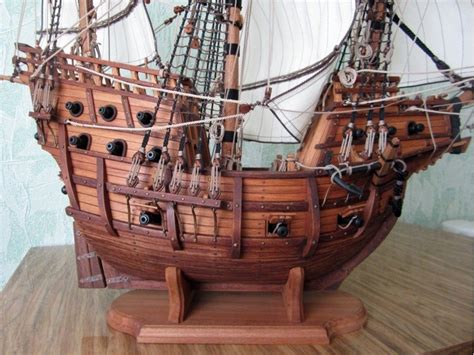 Модель корабля Галеон 16 века Фото № 4 Мореплавание Корабль