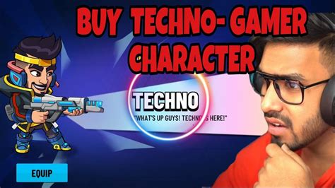 Finally I Buy Techno Gamer Character In Battle Star Must Watch 1k