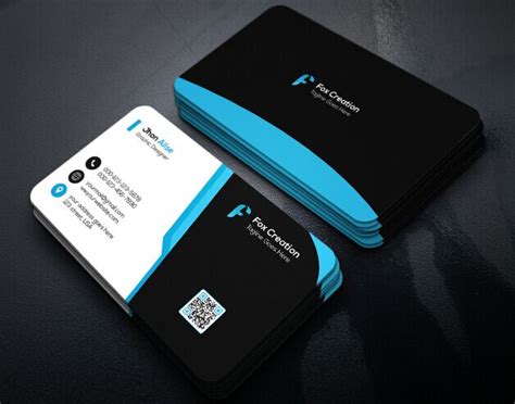 Free Creative Business Card Design Psd Titanui