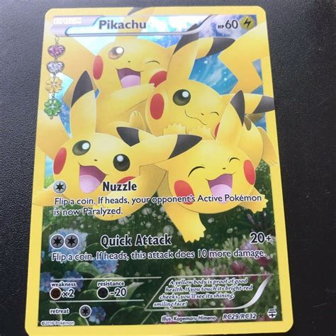 Check spelling or type a new query. POKEMON: 1X PIKACHU RC29/RC32 - FULL ART HOLO ULTRA RARE CARD - NM | eBay