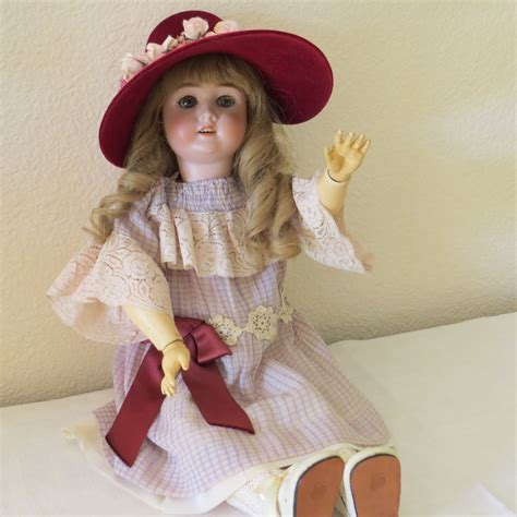 Antique German Bisque Porcelain Doll Marked Viola 8 Made In Etsy