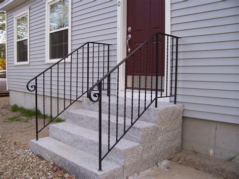 Metal Forged Iron Handrail Galvanized Wrought Iron Staircase Hand