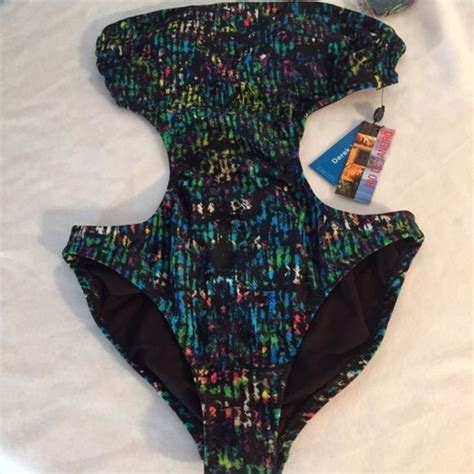 3x Hp🎉make Offer Colorful Monokini Swimsuit Nwt