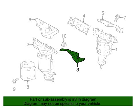 2013 2020 Ford Bracket Drivers Side Lh Da8z 5a204 A