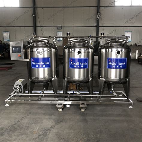 300l Cip Cleaning System For Fruit Beveage Processing Machine