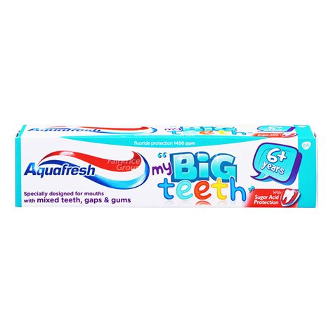 Aquafresh Toothpaste Big Teeth 6 Years Ntuc Fairprice