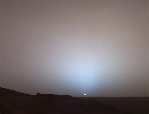 Sunset On Mars Amazing Photo
