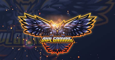 Owl Gaming Ai And Psd Esport Logo Template Graphic Templates