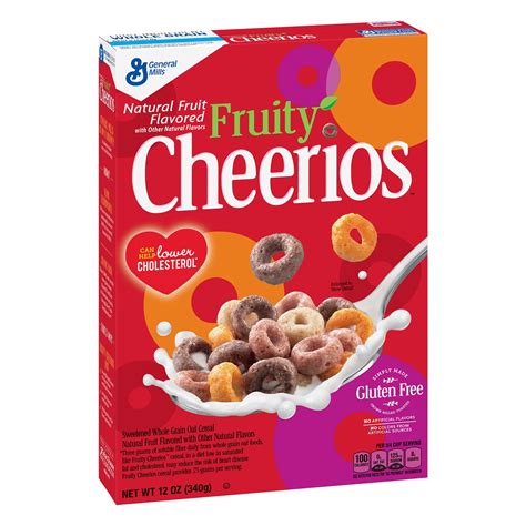 Fruity Cheerios Gluten Free Breakfast Cereal 12 Oz