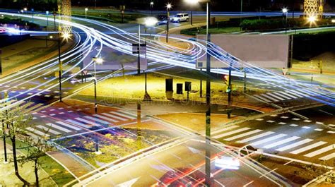 Abstract City Lights Stock Image Image Of Fast Lights 38996333