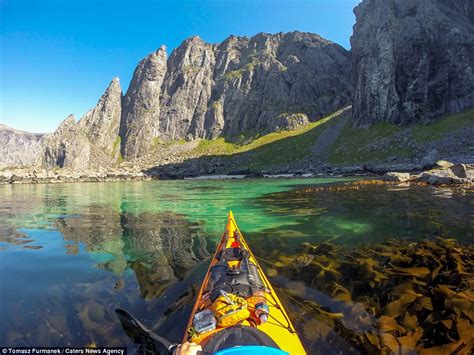 Norwegian Fjord Instagram Snaps Taken From The Seat Of A Kayak Daily