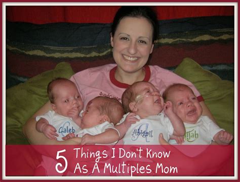 A Beautiful Ruckus 5 Things I Dont Know As A Multiples Mom