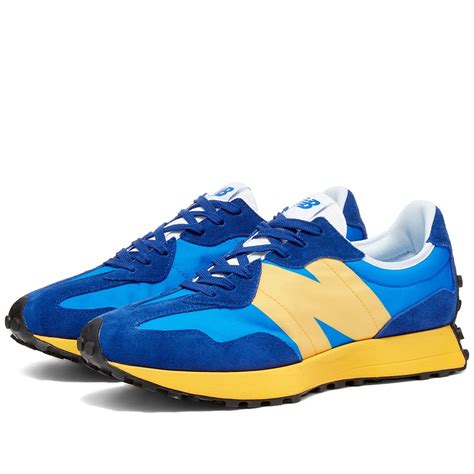New Balance Ms327clb Blue And Yellow End Us