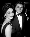 Elizabeth Taylor and Richard Burton enter a midtown nightclub for a ...