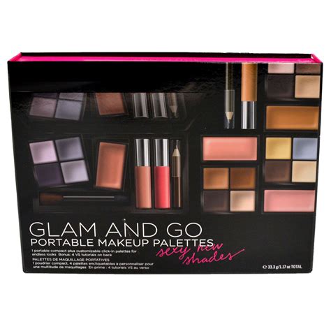 Victorias Secret Makeup Kit Glam And Go Portable Cosmetic Palettes Set Vs New