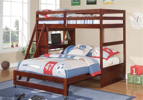 Maybe you would like to learn more about one of these? Twin over Full Size Loft Bed for Teens with Desk | Bunk ...
