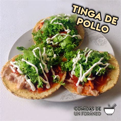 Breast meat from 1 large rotisserie chicken. Receta Tostadas de Tinga de Pollo | CyC