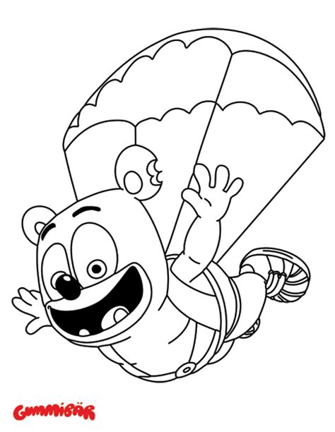 Share it with your friends! Download a Free Printable Gummibär January Coloring Page ...
