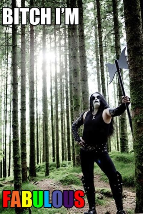 Å 17 Sannheter Du Ikke Visste Om Black Metal Meme Best Black Metal