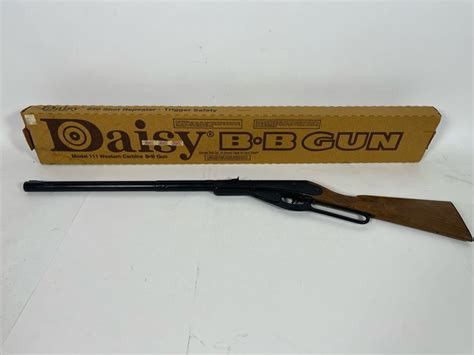 Just Added Collectible Daisy Model Western Carbine Bb Gun With Box