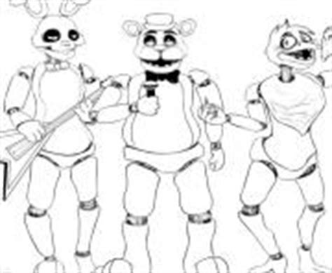 Coloriage Fnaf Freddy Five Nights At Freddys Lets Eat JeColorie Com