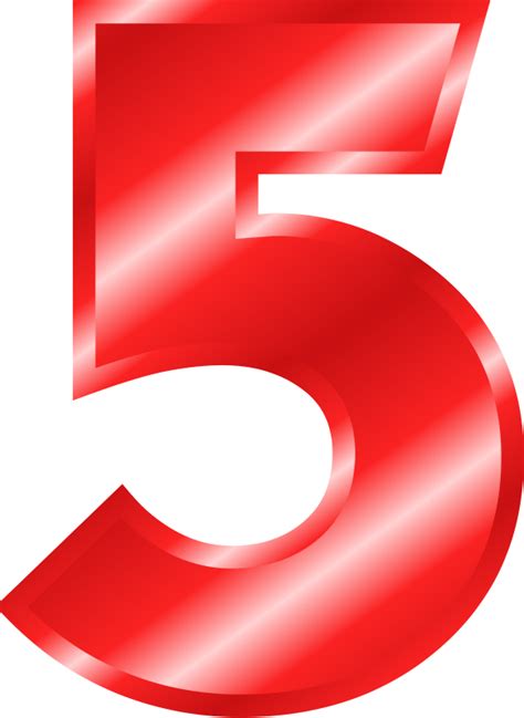 5 Number Png Pic Png All Png All