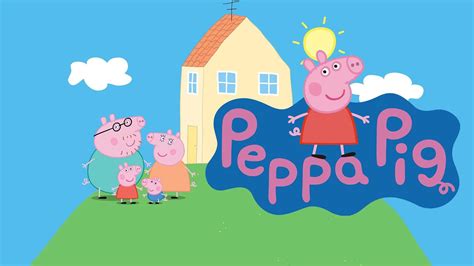 This peppa pig family house wallpaper will look amazing in bedrooms, living rooms, bathrooms, dining rooms and hallways. HD Peppa Pig House Wallpaper - KoLPaPer - Awesome Free HD Wallpapers