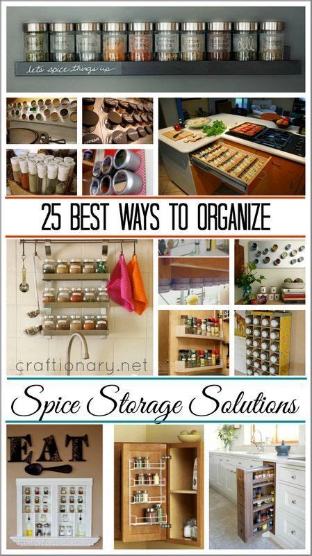 25 Best Ways To Organize Spices Storage Solution Craftionary