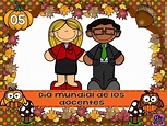 Maravillosos y creativos diseños de las efemérides del mes de octubre ...