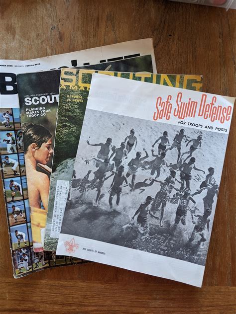 Set Of 4 Vintage Boy Scout Magazines 1967 1970 1974 Etsy