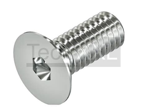 Countersunk screw M4x10 stainless ️ 0.26€ Profile technology - Item No ...