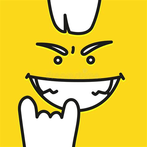 Emoji Cool Smiley Face Vector Design Art Stock Vector Illustration