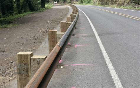 New Odot Guardrail On Historic Highway Makes Cycling More Dangerous