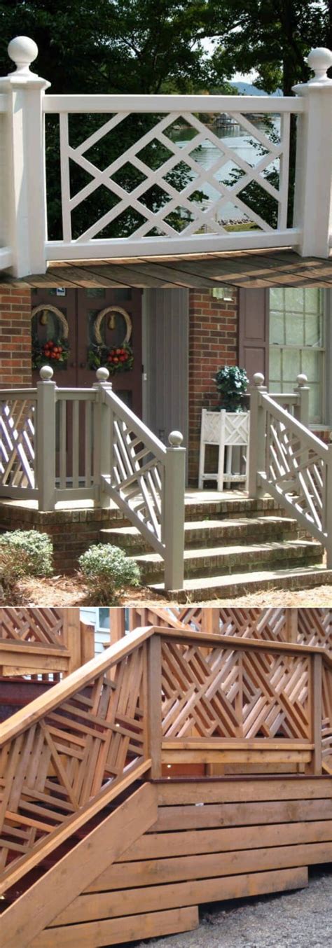 These deck boxes with seats are built with ample space to accommodate a wide range of items and even support the weight of average sized adults. 30+ Awesome DIY Deck Railing Designs & Ideas For 2020