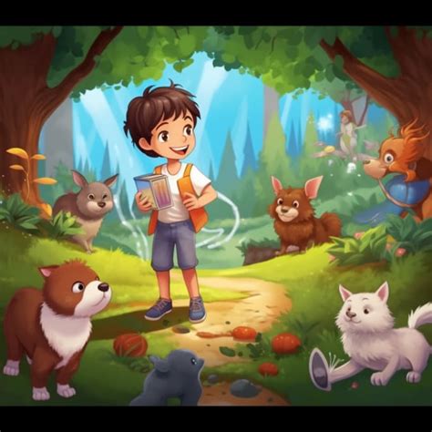 Draw A Cool Children Story Book Illustration For You By Tekmort Fiverr