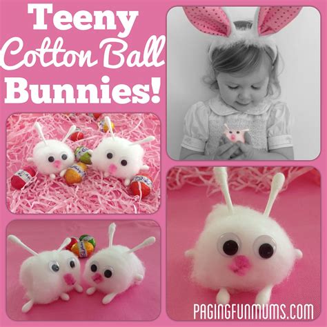 Cotton Ball Bunnies