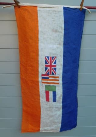 ANTIQUE SOUTH AFRICAN FLAG