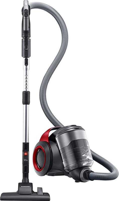 Best Buy Samsung Bagless Canister Vacuum Vitality Red Vc12f70hnhraa