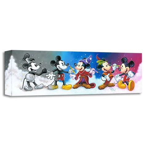 The Disney Fine Art Treasures On Canvas Collection Is A Beautiful