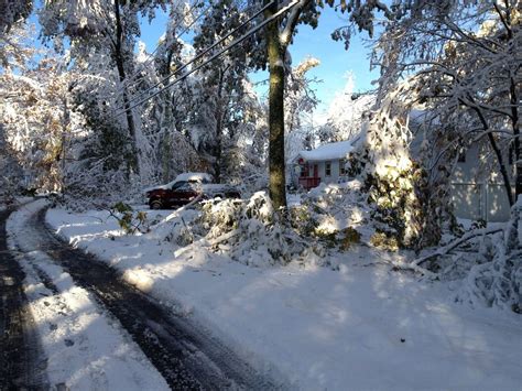 northeast continues to deal with effects of october snowstorm