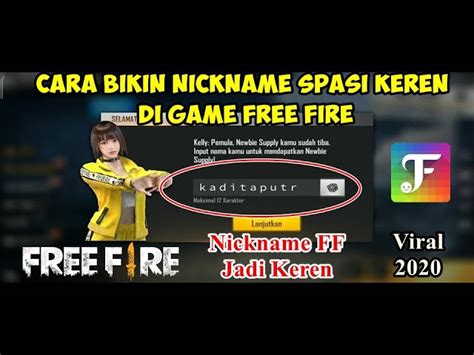 Cara terbaik untuk membuat nickname keren adalah dimulai dengan nama kamu. Huruf Keren Untuk Nickname Ff : Cara Membuat Tulisan Keren ...