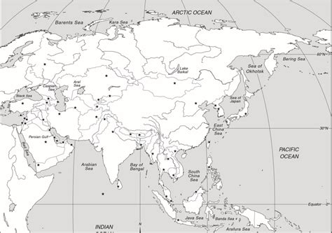 Asia And South Pacific Political Map The World Map
