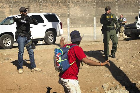 Migrants Face Tear Gas From Border Patrol In Confrontation Along Us