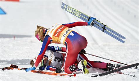 Ingvild Flugstad Oestberg Nor Therese Johaug Nor L R Xc Ski De