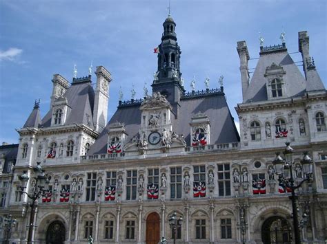 Free Stock Photo Of Exterior Of Hotel De Ville In Paris Photoeverywhere