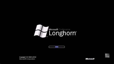 Fake Windows Longhorn Startup And Shutdown Sounds Youtube