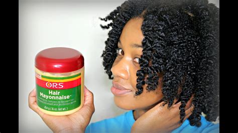 Why is deep conditioning natural hair the biggest secret to healthy hair? ORS Hair Mayonnaise On Natural Hair - YouTube
