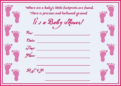 This is a fun addition to any set of baby shower games. Free Printable For Your Baby Shower Invitations | FREE ...